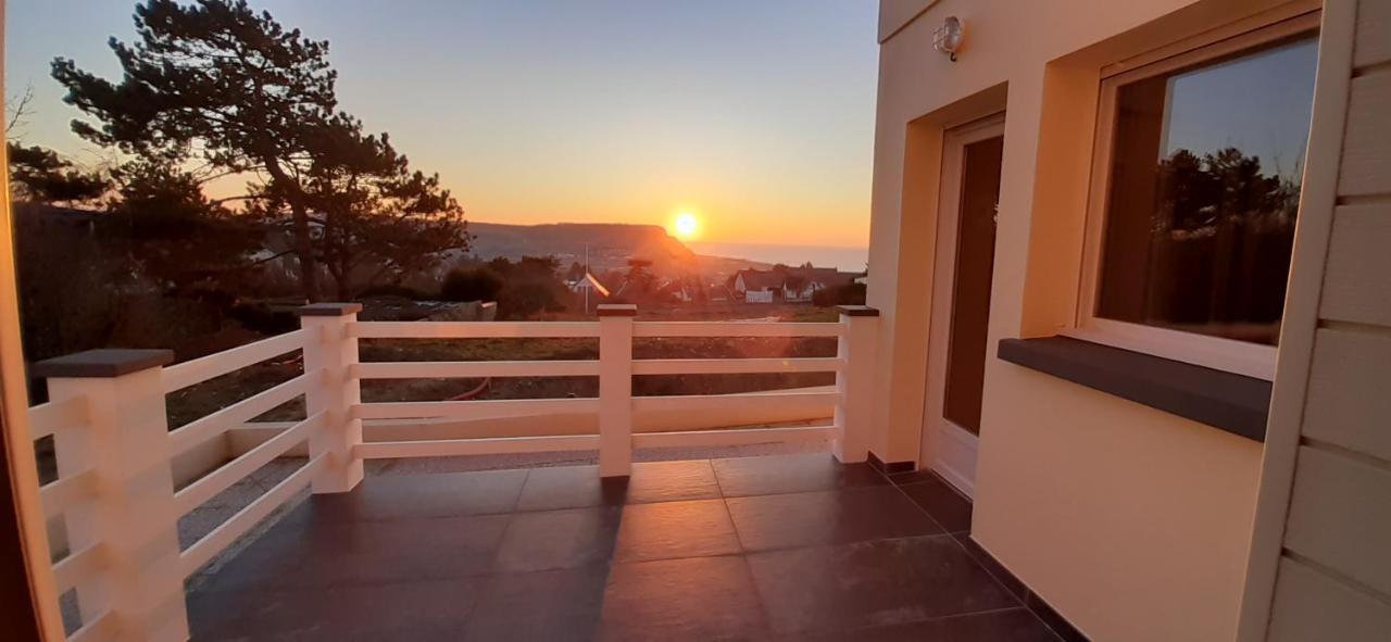 Le Panorama - Vue Mer Criel-sur-Mer Kültér fotó
