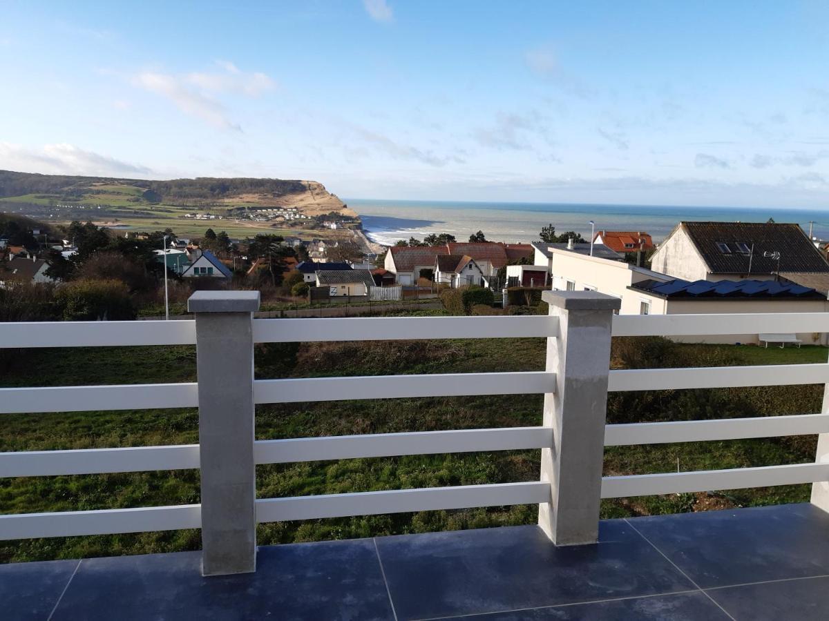 Le Panorama - Vue Mer Criel-sur-Mer Kültér fotó