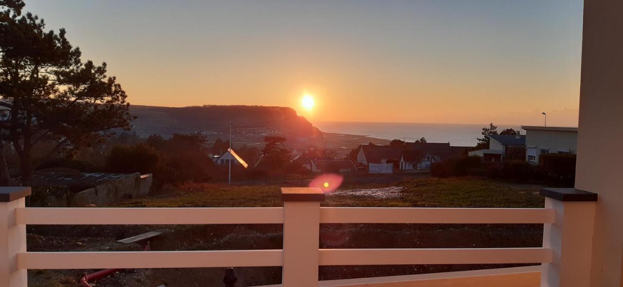 Le Panorama - Vue Mer Criel-sur-Mer Kültér fotó