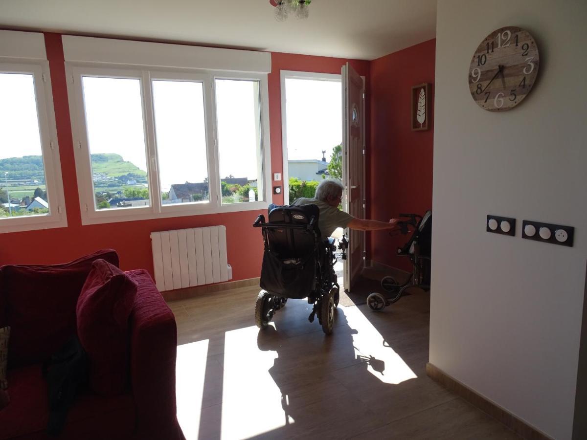 Le Panorama - Vue Mer Criel-sur-Mer Kültér fotó