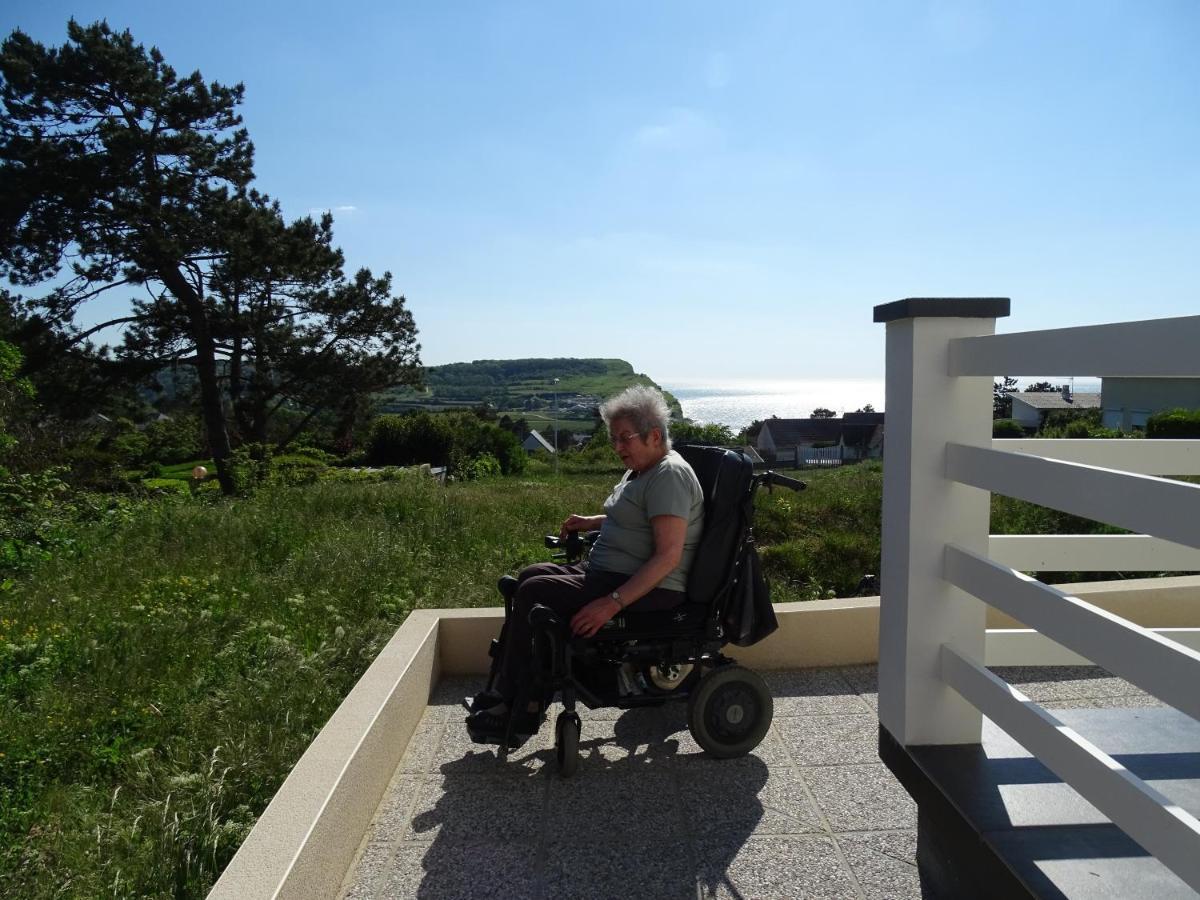 Le Panorama - Vue Mer Criel-sur-Mer Kültér fotó